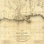 Old Gulf Coast Map