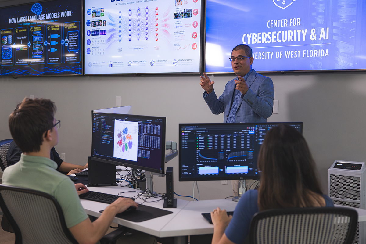 UWF Center for Cybersecurity and AI receives $1.74M NSF award to advance AI and cybersecurity education and workforce development